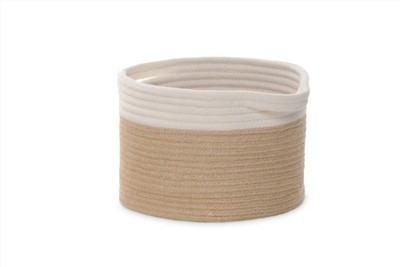 NATURAL HANDMADE COTTON BASKET Rau menyuam yaus